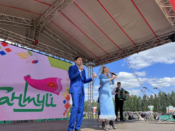 В Агрызе состоялось торжественное открытие праздника «Сабантуй-2023»