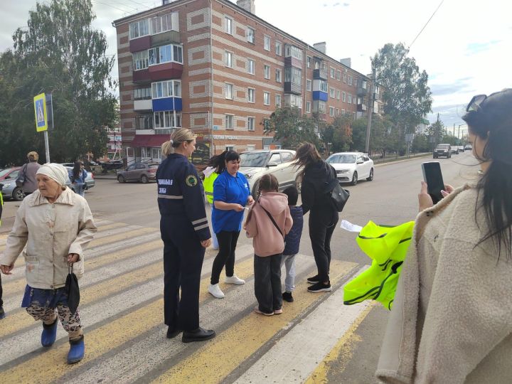 В Агрызе прошла акция «Безопасный переход»