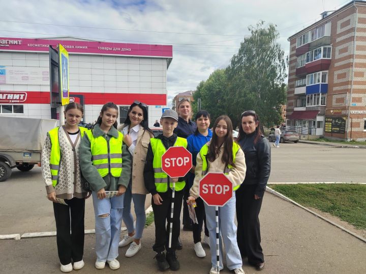 В Агрызе прошла акция «Безопасный переход»