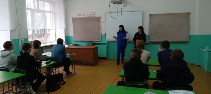 В Бимской школе обсудили важность использования световозвращающих элементов