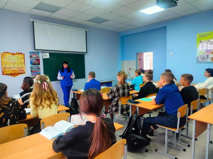 В Кучуковской школе прошла беседа по профилактике детского дорожно-транспортного травматизма