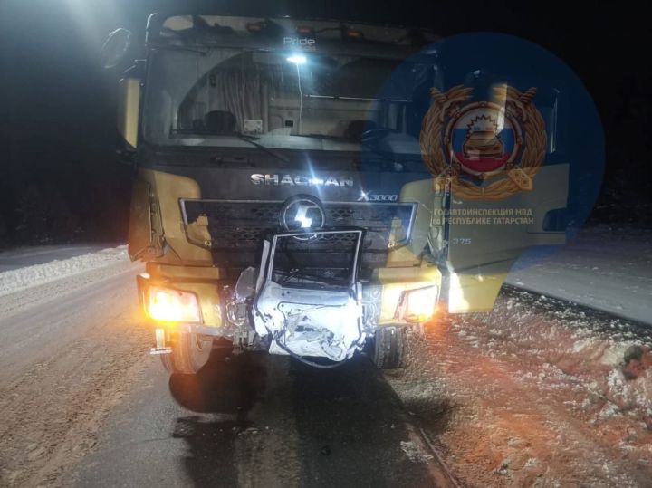 Опубликовано видео смертельного ДТП в Елабужском районе