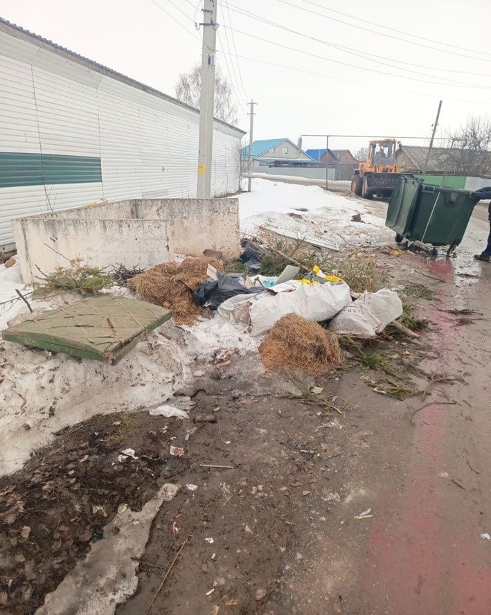 И.о. руководителя городского исполкома Ильнар Гиззатуллин напоминает: складирование крупногабаритного мусора на территории контейнерных площадок запрещено