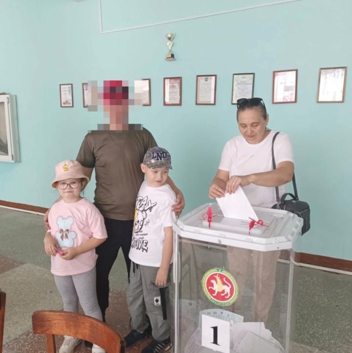 Участник СВО из Агрызского района отдал свой голос на выборах
