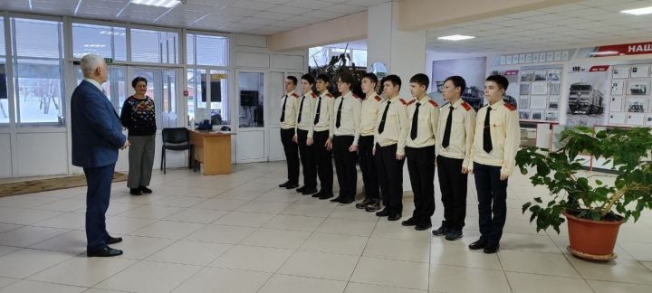 Учащиеся 2 школы побывали в фиалиале Нижнекамского колледжа транспортной инфраструктуры