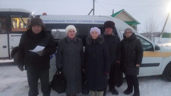 В Агрызском районе осуществляться доставка пожилых сельчан в медицинские учреждения