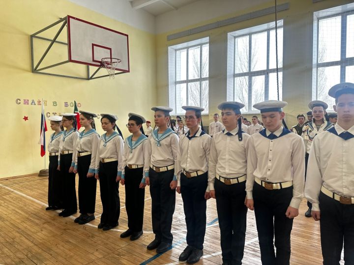 В Кучуковской школе состоялся военно-спортивный смотр-конкурс