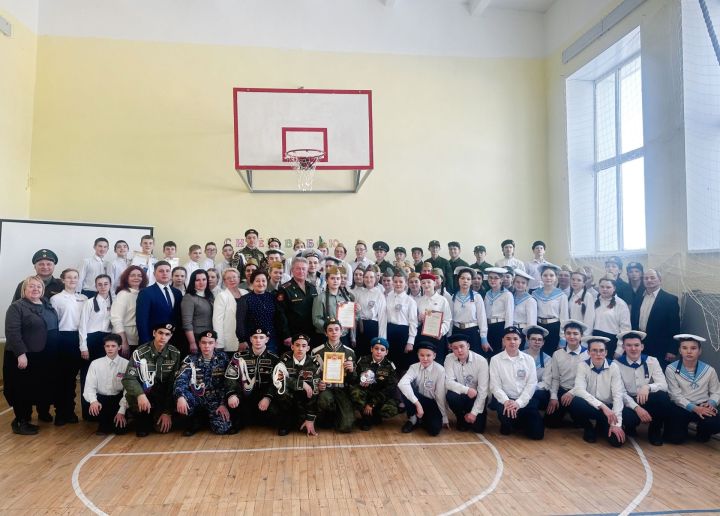 В Кучуковской школе состоялся военно-спортивный смотр-конкурс
