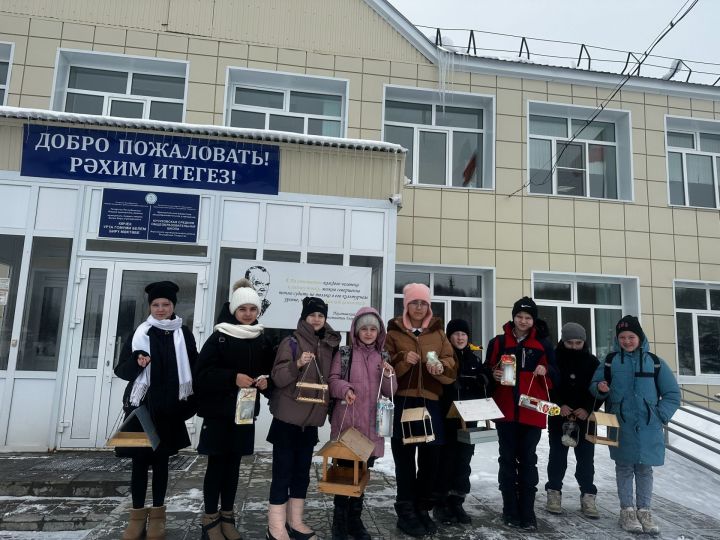 Кучуковская школа присоединилась к Всероссийской акции «Покормите птиц зимой»