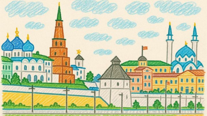 В Татарстане начался конкурс детских рисунков «Сохраним наследие»