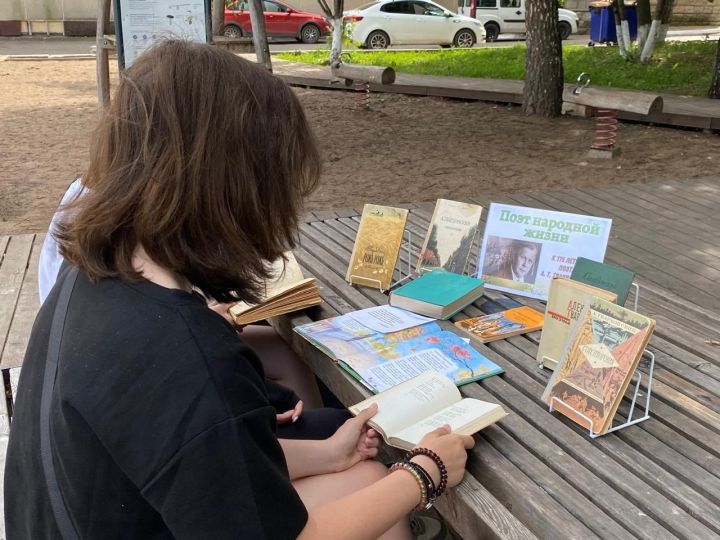 В Агрызе организовали книжную выставку «Поэт народной жизни»