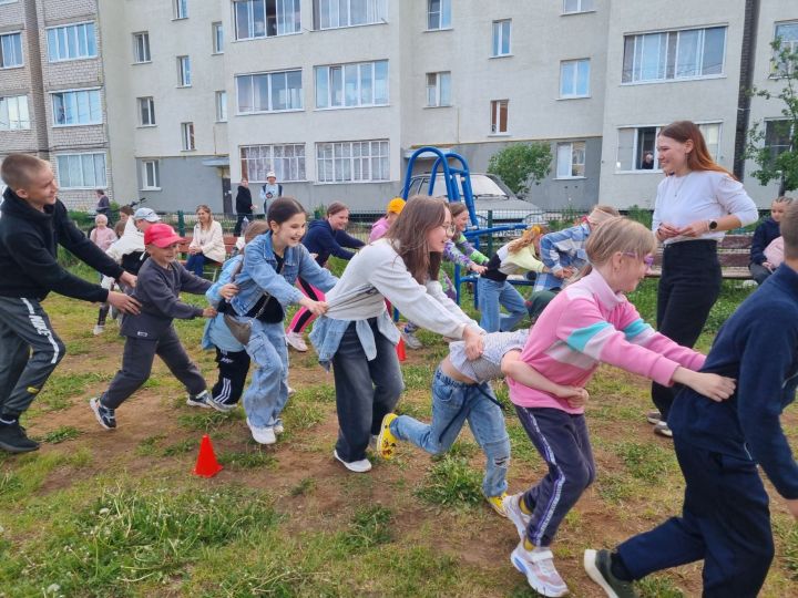 В ТОС «Дружный двор» прошло веселое мероприятие для детей