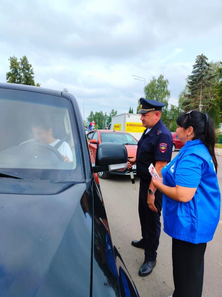 Әгерҗедә “Бала - төп пассажир” профилактик акциясе узды