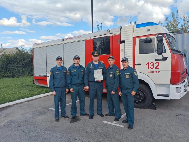 Команда Агрыза вновь в призерах спартакиады пожарных