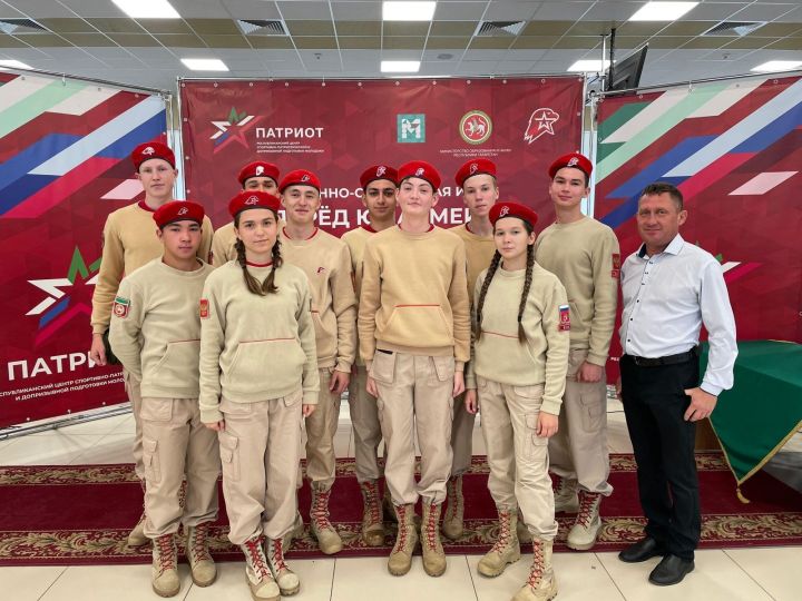 Юнармейцы школы №2 взяли серебро на республиканских соревнованиях