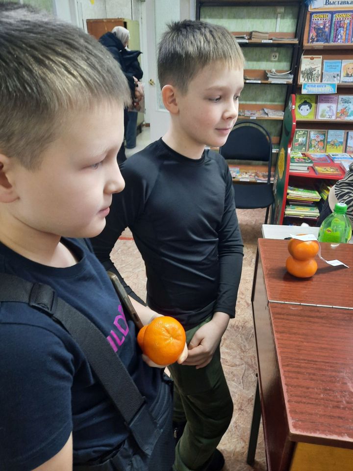 В детской библиотеке прошел День мандарина
