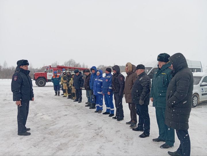 В Агрызе прошла учебная антитеррористическая тренировка