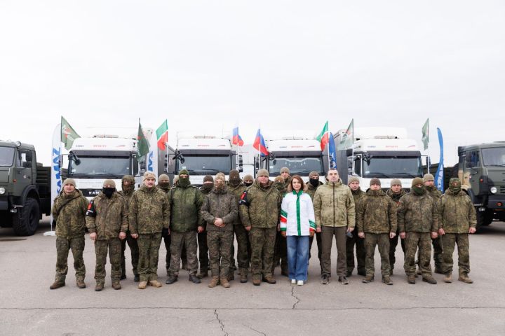 Альфия Когогина доставила очередной гуманитарный груз в зону СВО