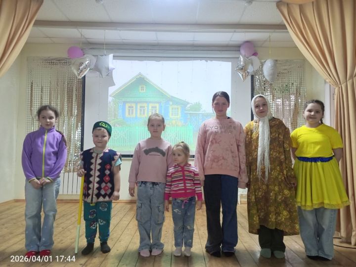 В Шаршадинском сельском клубе проведено мероприятие по народным сказкам и играм