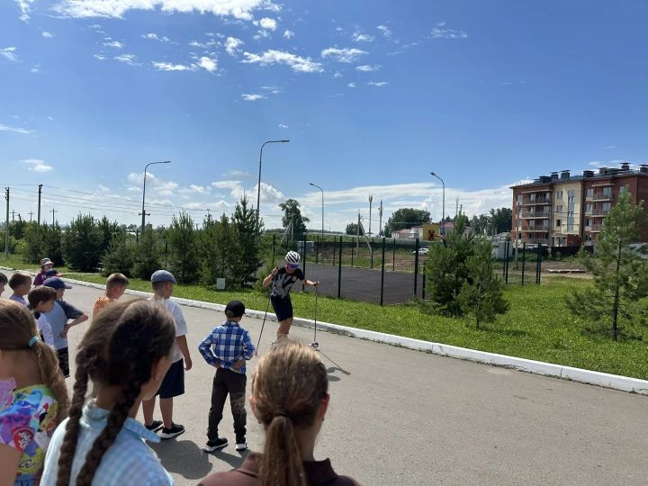 В СОК «Олимп» прошла спортивная эстафета для юных атлетов