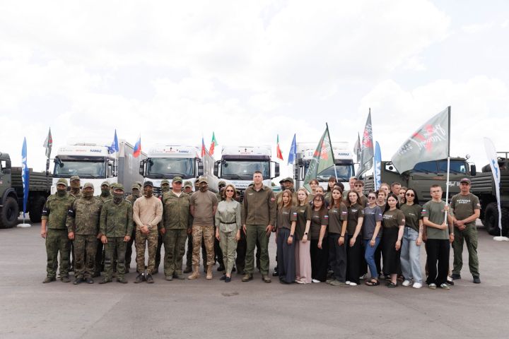 Альфия Когогина доставила очередной гуманитарный груз в зону СВО