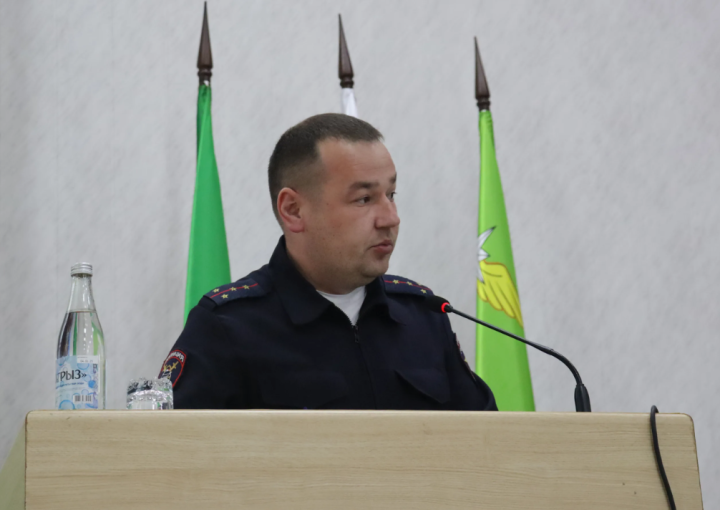Обращение начальника ОГИБДД Агрызского района