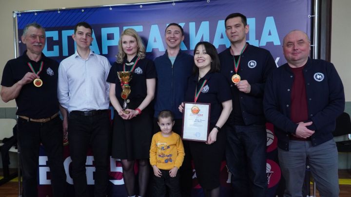Команда Кабинета Министров Республики Татарстан стала победителем Спартакиады госслужащих по шахматам